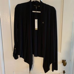 AmberNoon II UPF50 Drape Front Cardigan